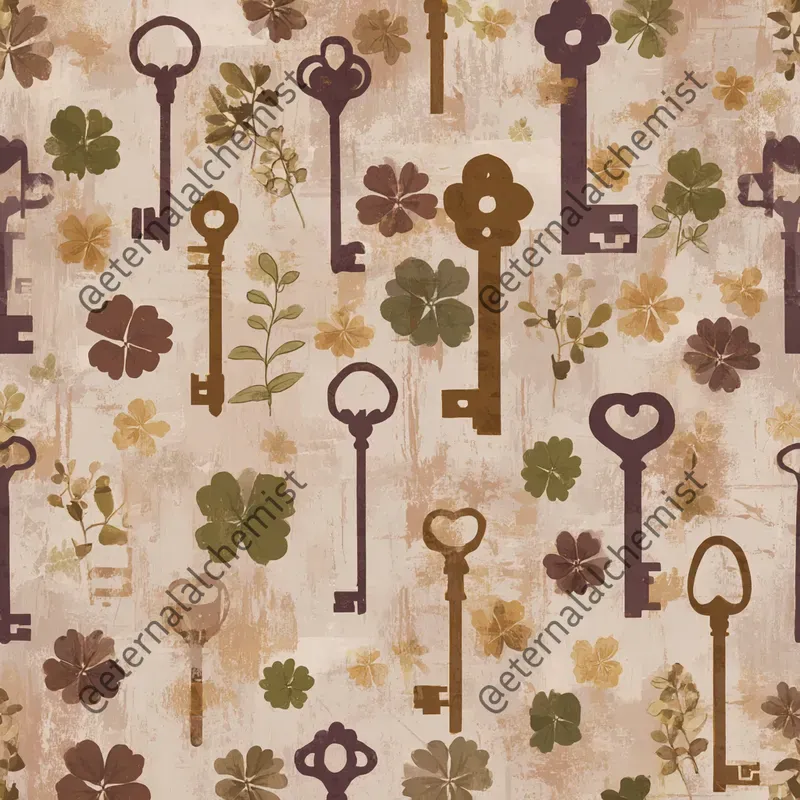 Moody Cottagecore Scrapbook Papers