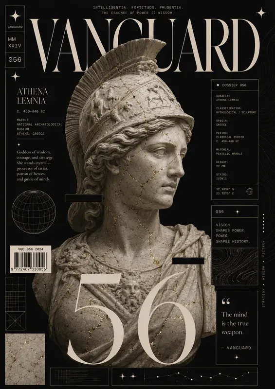 Luxury Marble Editorial Poster Generator