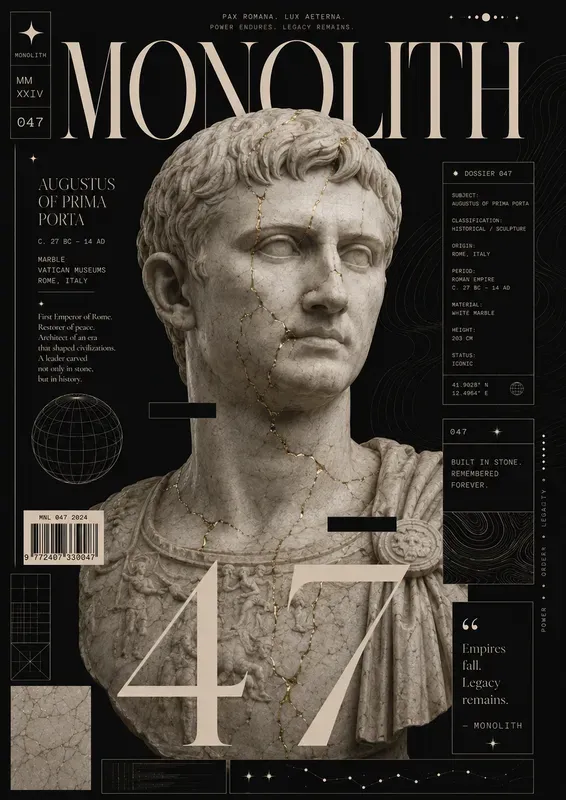 Luxury Marble Editorial Poster Generator