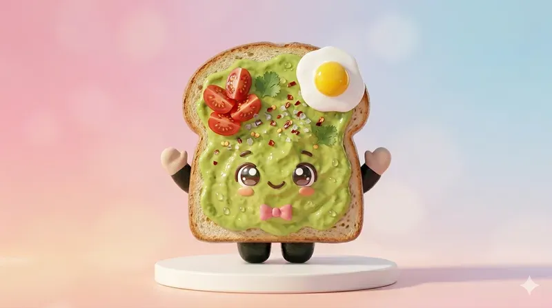 Kawaii Food Mascot Avatars