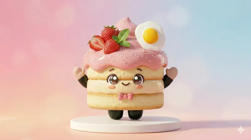 Kawaii Food Mascot Avatars