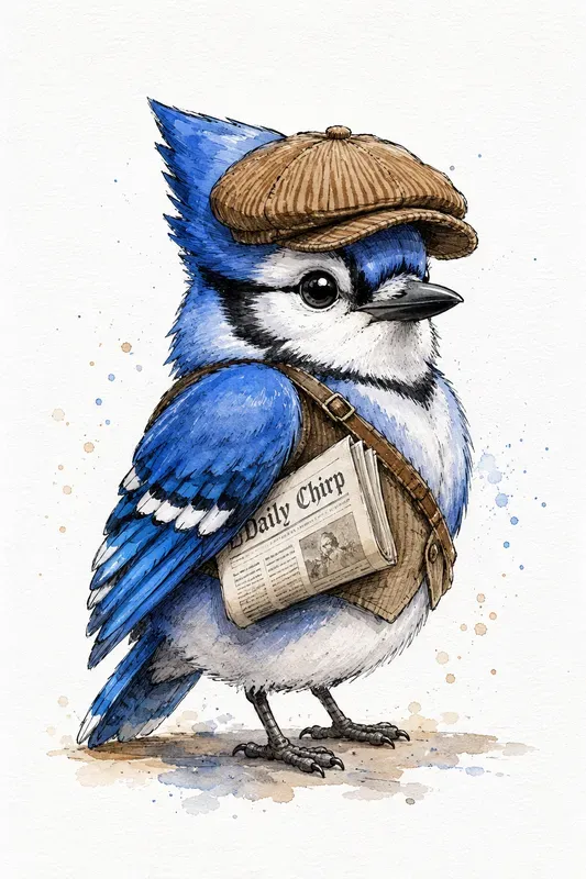 Watercolor Artisan Birds And Pets