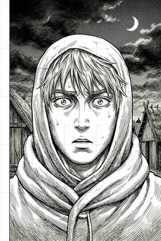 Yukimura Style Vinland Saga Manga Art