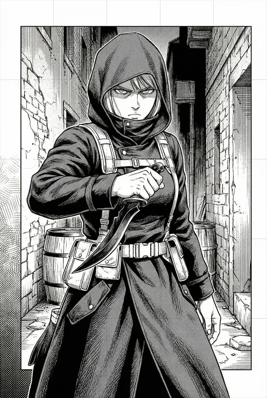 Yukimura Style Vinland Saga Manga Art