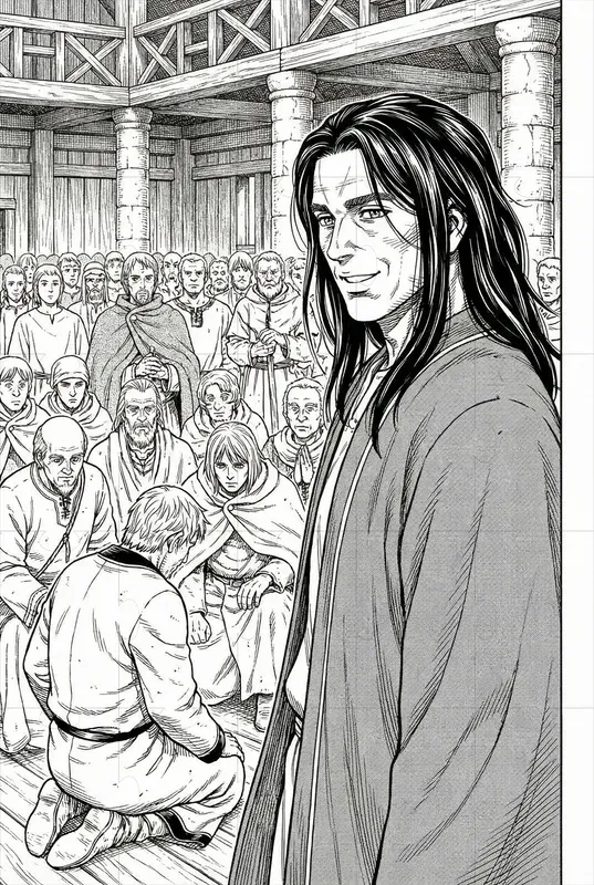 Yukimura Style Vinland Saga Manga Art