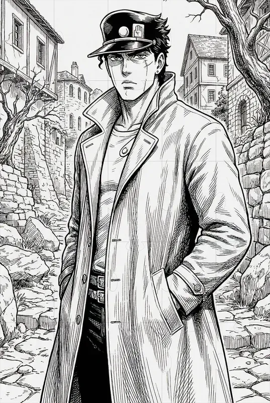 Yukimura Style Vinland Saga Manga Art