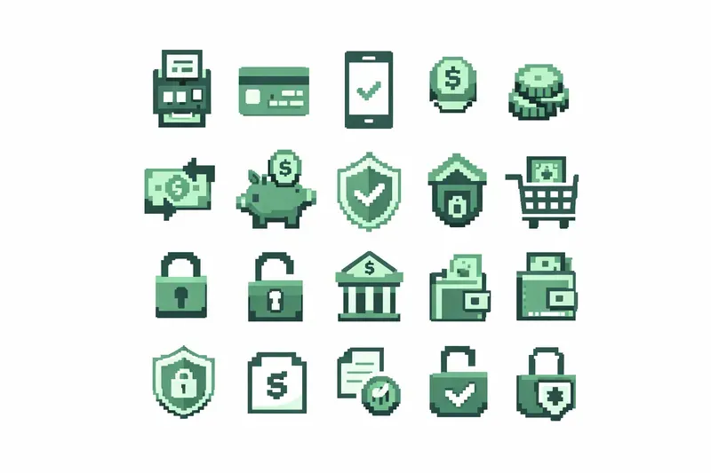 Geometric Pixel Icon Generator