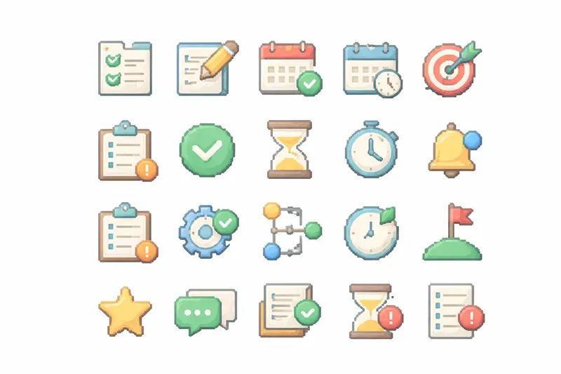 Geometric Pixel Icon Generator