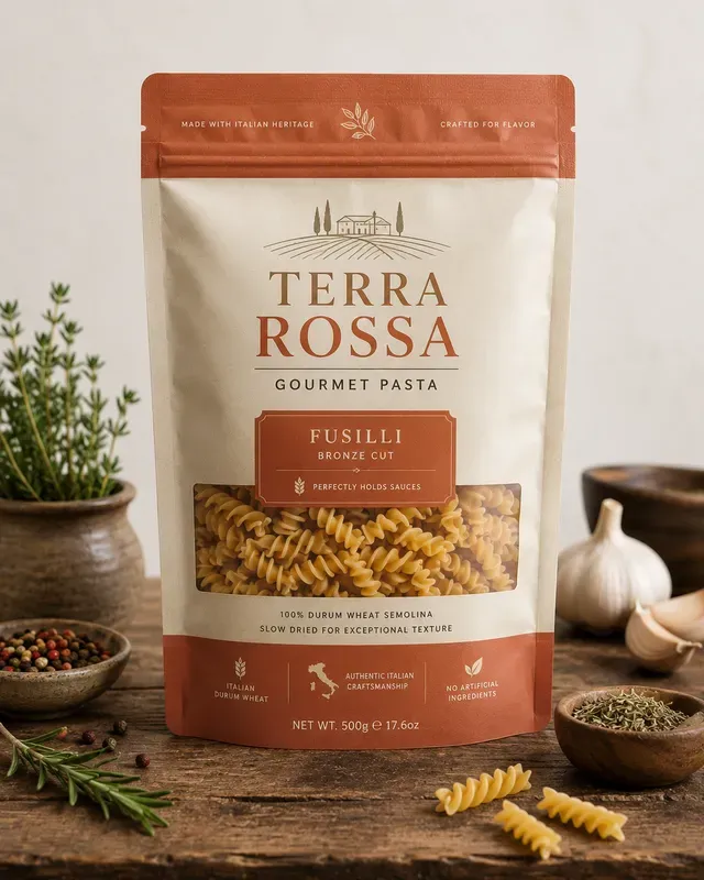Premium Food Packaging Mockup Generator