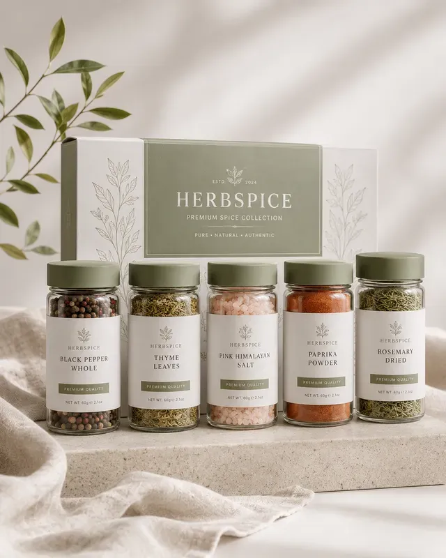 Premium Food Packaging Mockup Generator