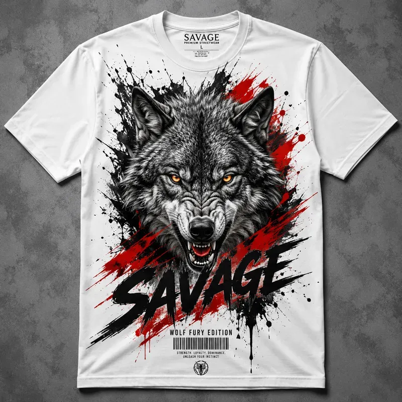 Fury Animal Graphic Tshirts