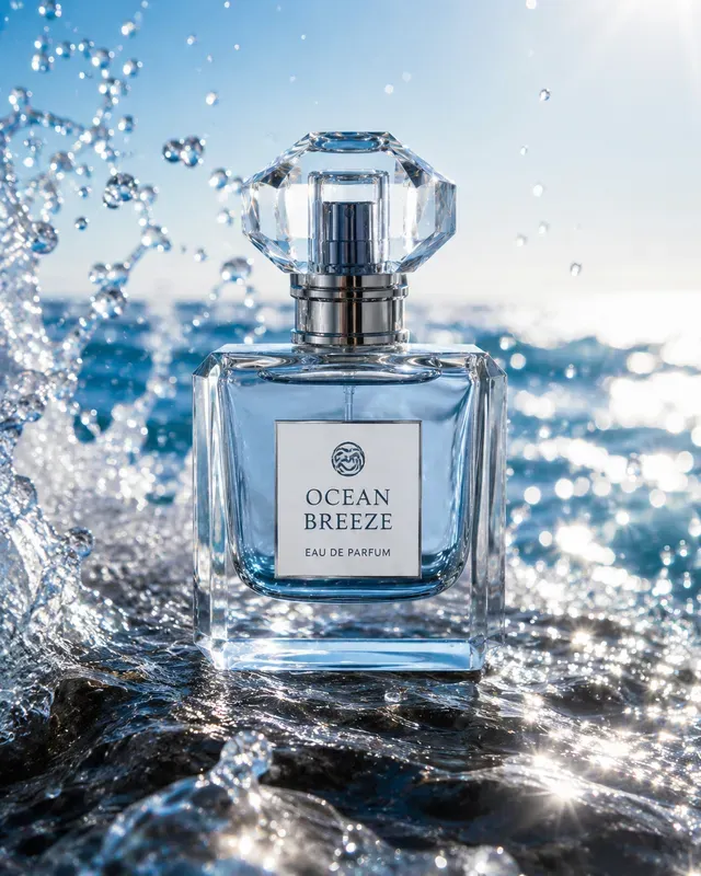Luxury Perfume Commercial Photo Generator