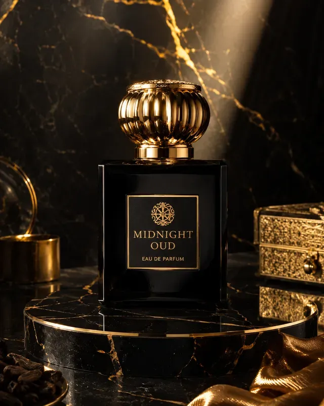 Luxury Perfume Commercial Photo Generator