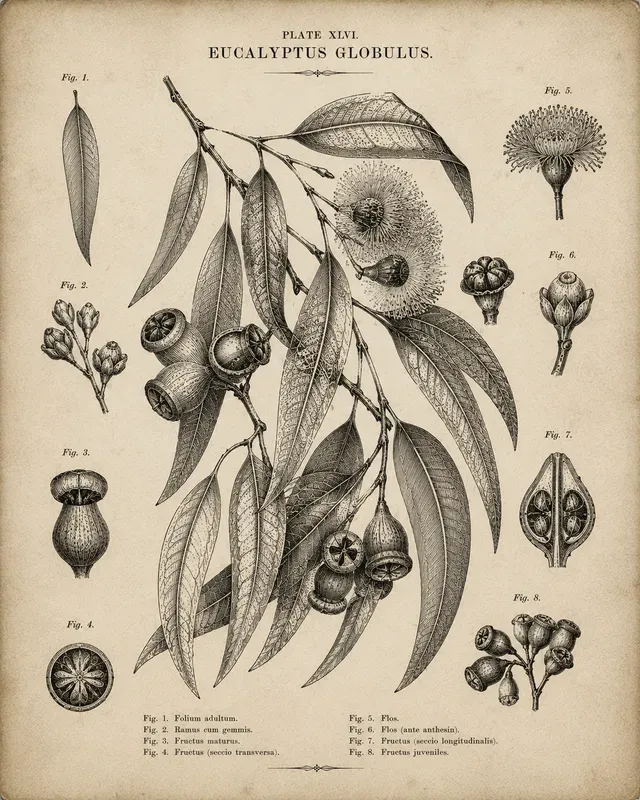 Antique Botanical Engraving Collections