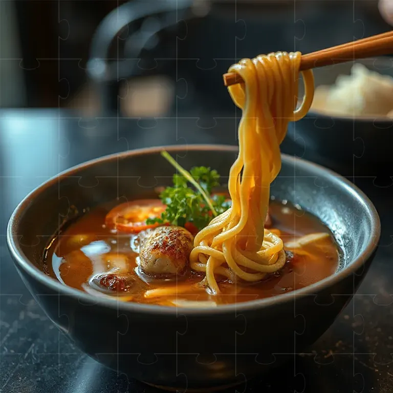Modern Ramen Asian Noodle Commercials