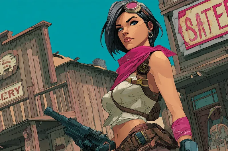 Borderlands Style Wasteland Characters