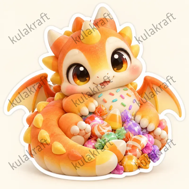 Weird Cute Halloween Sticker Packs