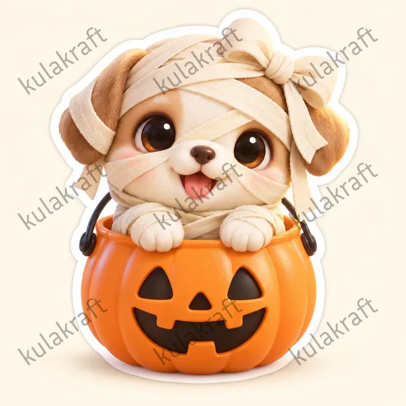 Weird Cute Halloween Sticker Packs