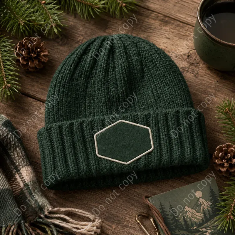 Beanie Knit Hat Mockups