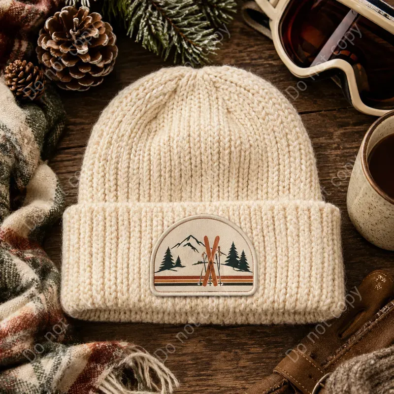Beanie Knit Hat Mockups