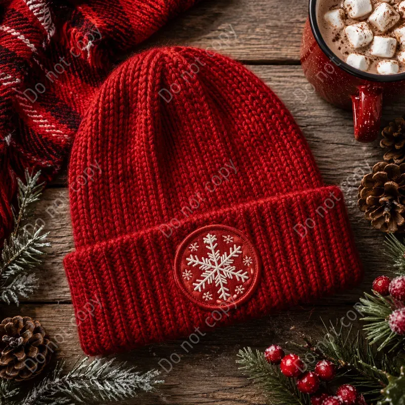 Beanie Knit Hat Mockups