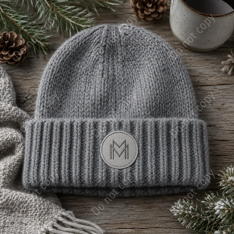 Beanie Knit Hat Mockups