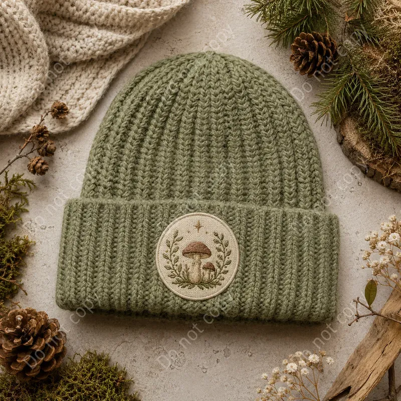 Beanie Knit Hat Mockups