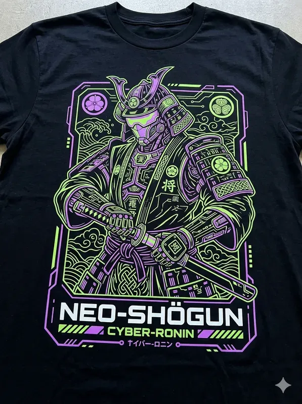 Cyberpunk Streetwear Tshirt Designs