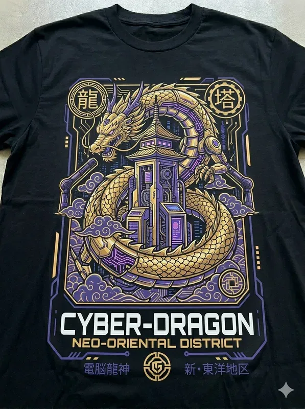 Cyberpunk Streetwear Tshirt Designs