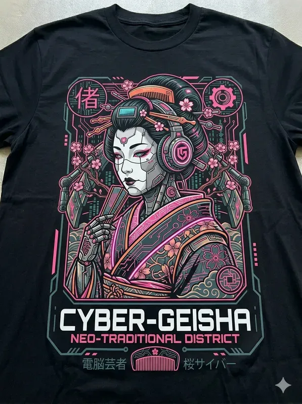 Cyberpunk Streetwear Tshirt Designs