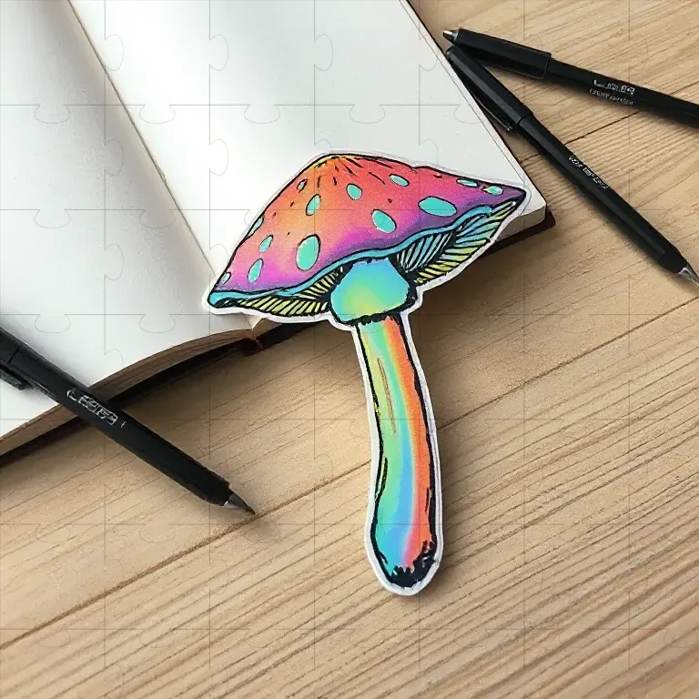 Presentation Mockup Pins Stickers