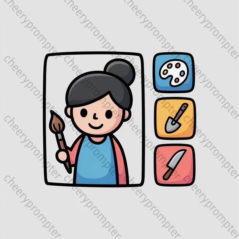 Job Character Doodles With Icon Sets