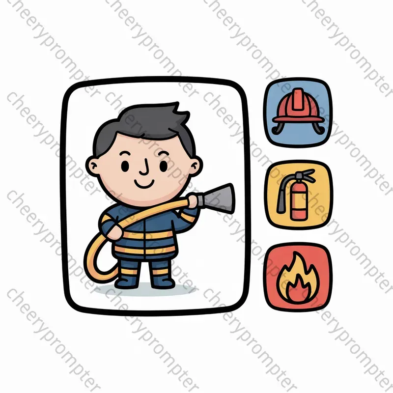 Job Character Doodles With Icon Sets