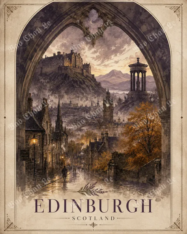 Elegant City Travel Posters