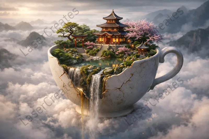 Miniature Worlds In Objects
