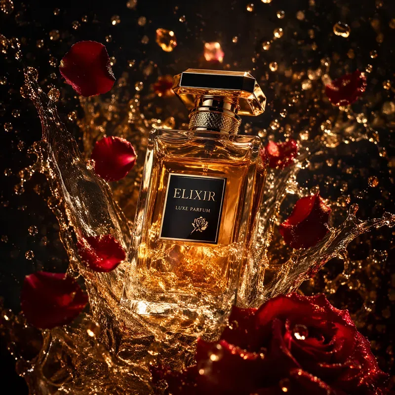 Dynamic Splash Product Photography Prompts