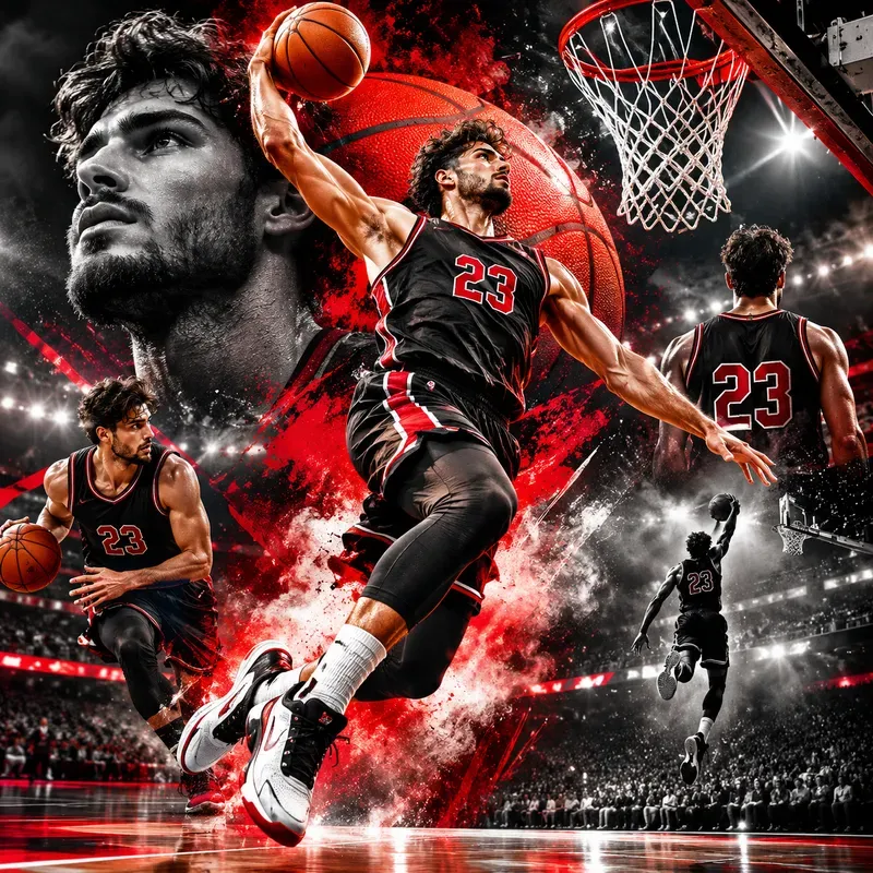 Dynamic Sports Energy Collages