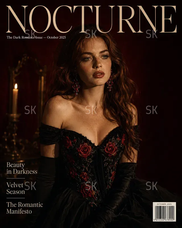 Cinematic Vogue Fashion Magazine Covers