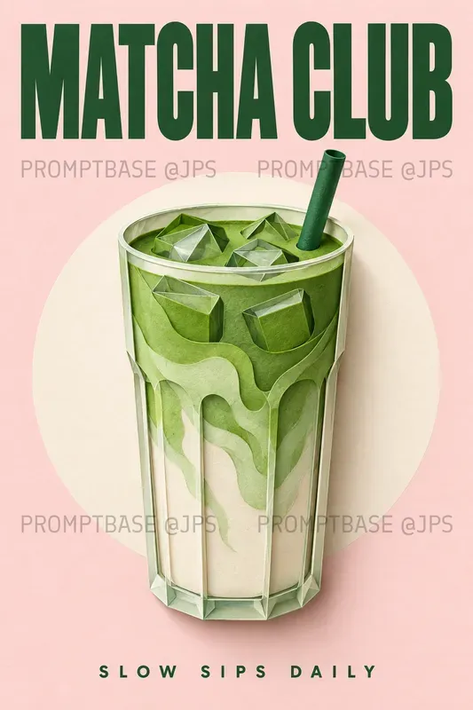 Sculpted Paper Food Posters