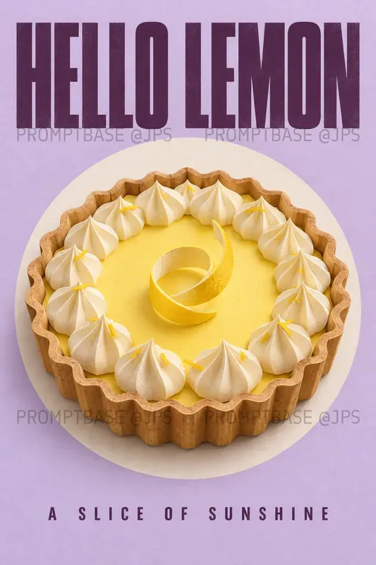 Sculpted Paper Food Posters