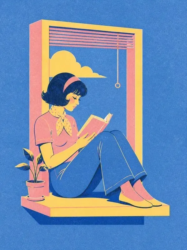 Vintage Risograph Pop Art Prints