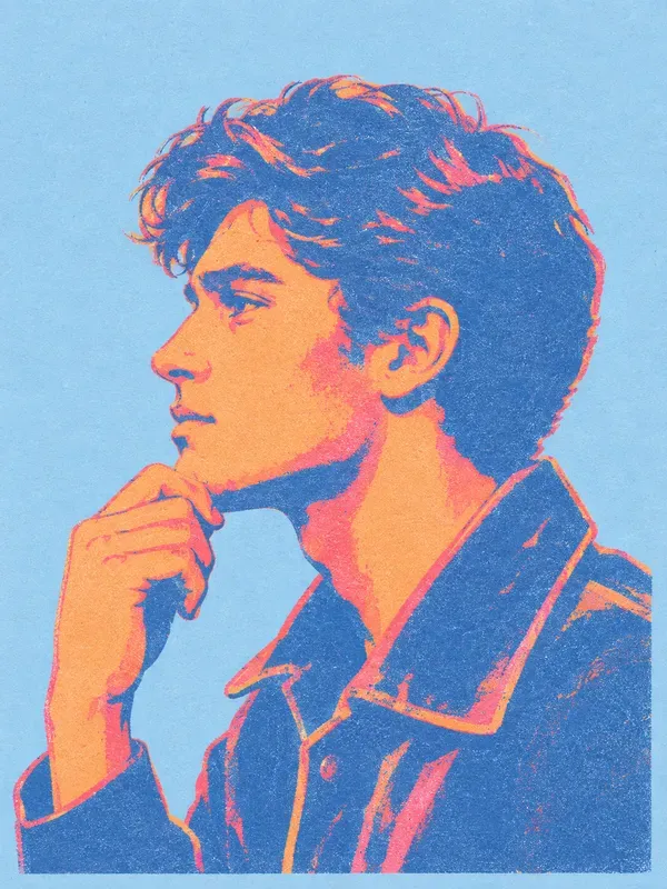 Vintage Risograph Pop Art Prints