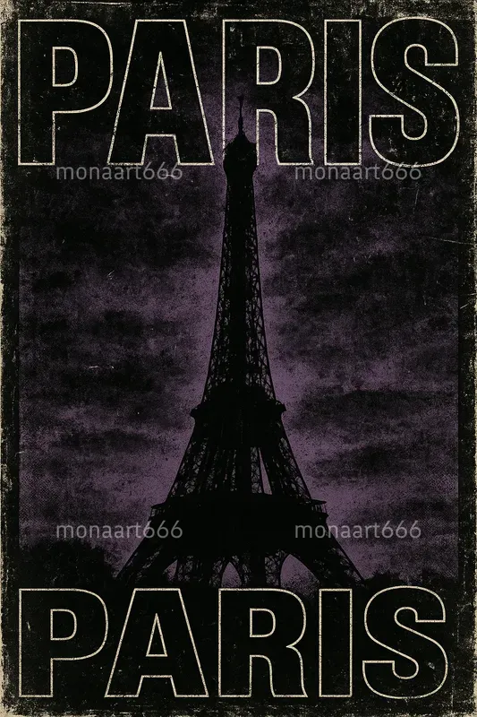 Retro Grunge Editorial Posters