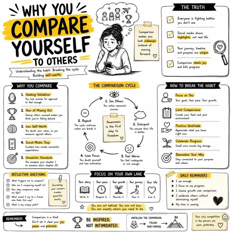 Mindset Reset Infographic Poster Series