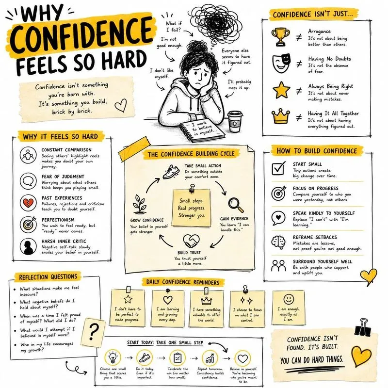 Mindset Reset Infographic Poster Series