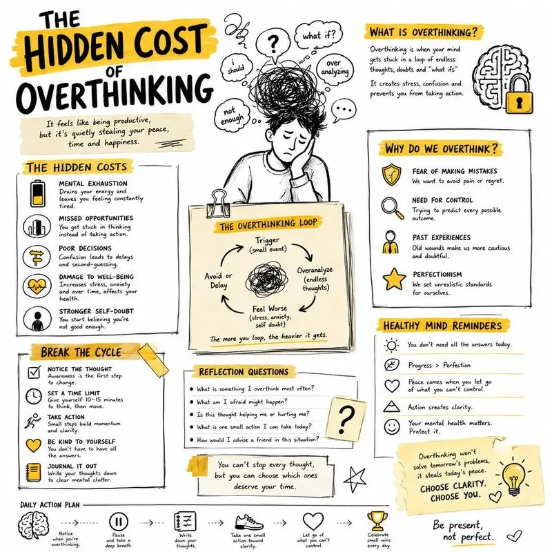 Mindset Reset Infographic Poster Series