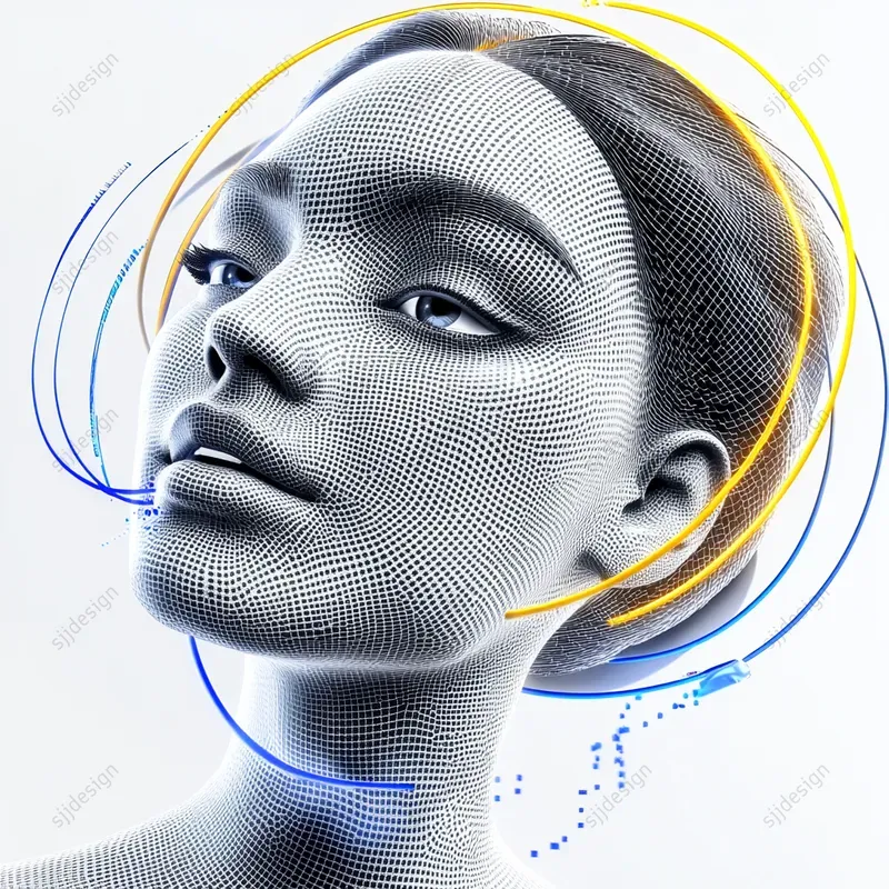 Intricate Engraved Line Art