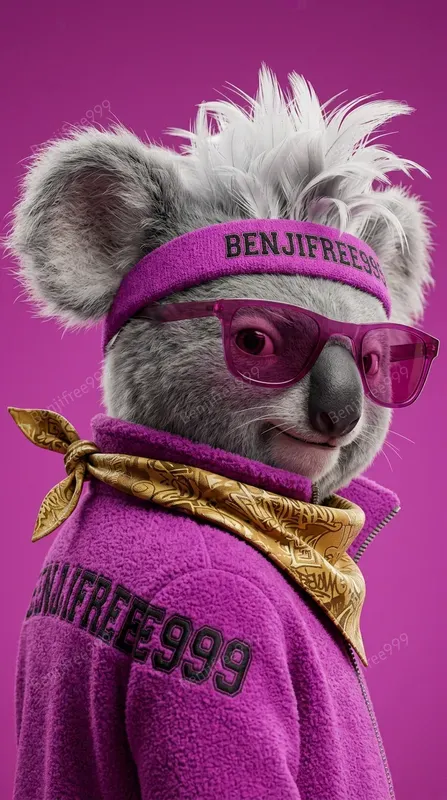 Custom 3D Streetwear Animal Avatars