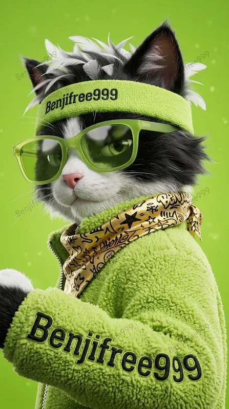 Custom 3D Streetwear Animal Avatars