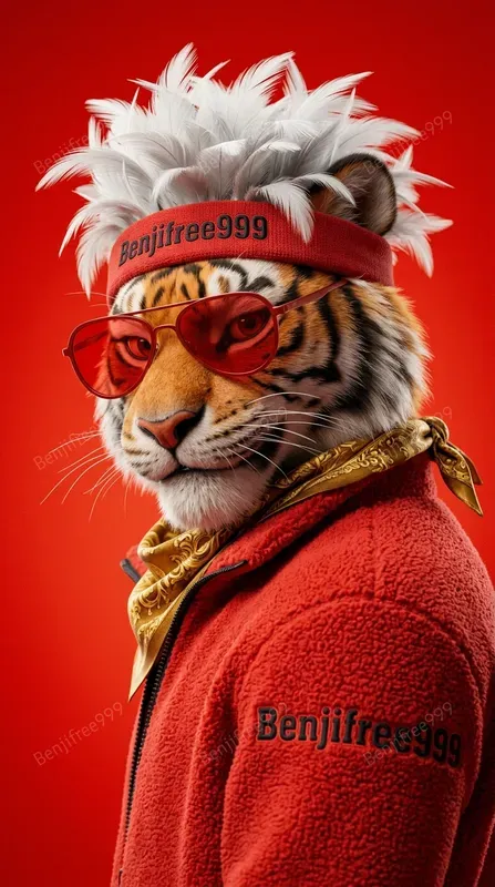 Custom 3D Streetwear Animal Avatars